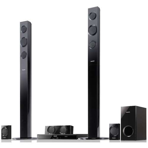 Panasonic SC-BTT195 Full HD 3D Blu-Ray Home Theater System w/ Tall Boy Speakers